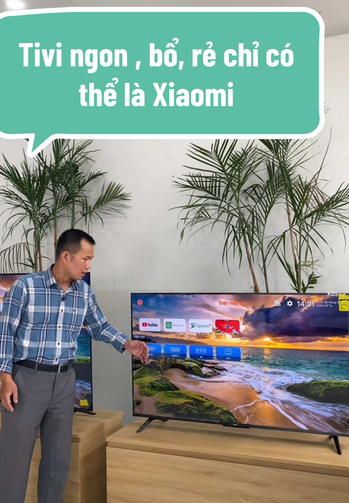 Bác nào muốn mua Tivi ngon bổ rẻ hãy bơi hết vào đây#tivixiaomi #tivixiaomi4k 