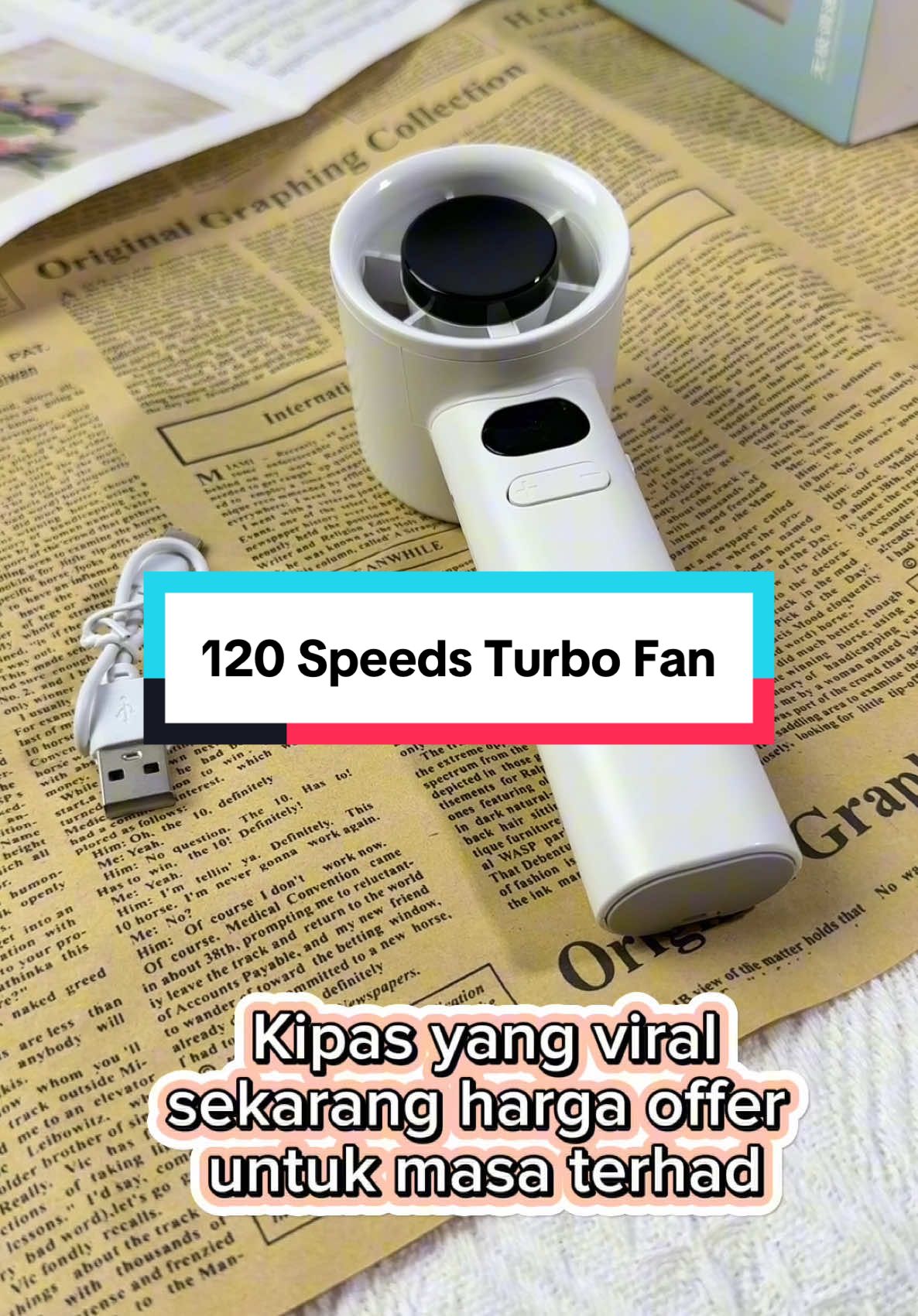 Kipas Turbo Viral Harga Promosi 120 Speeds Angin Padu #KipasTurbo #DinginInstant #kipasangin #kipasmurah #kipasanginportable #turbofan