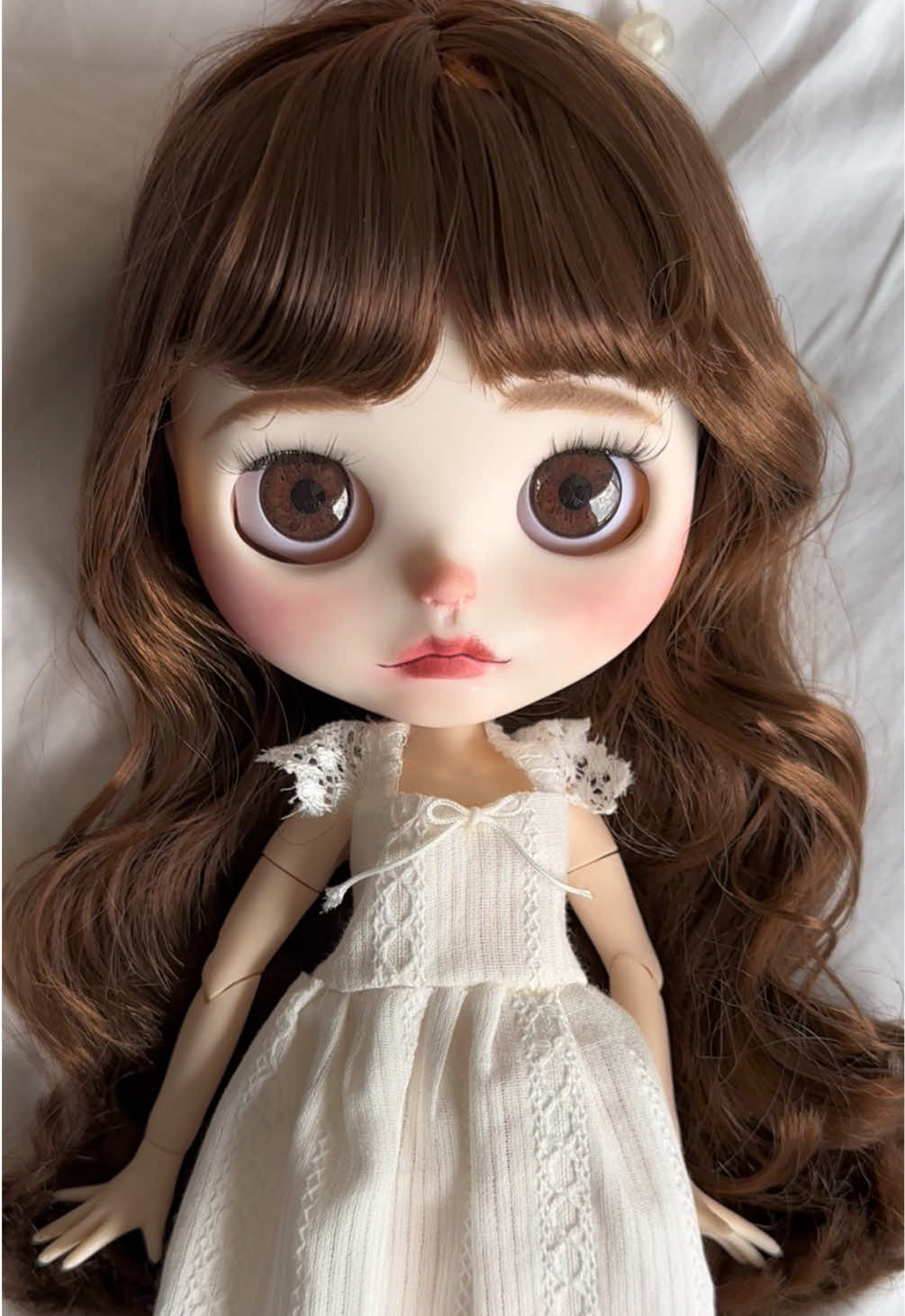 why is she giving mia thermopolis i love her #blythe #blythedoll #customblythe #customblythedoll #blythecustom 