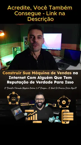 Você Pode Vender na Internet Também Se Achar o Método Certo!!! Eu Já consegui meus resultados. Apenas comece 👉 hotm.art/a9GVWIFc #Formula Negócio Online #fno