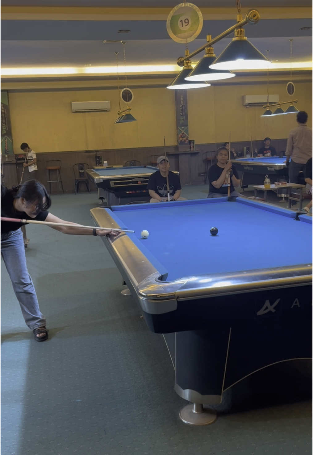 Kaget sendiri #billiard #blisspooljogja 