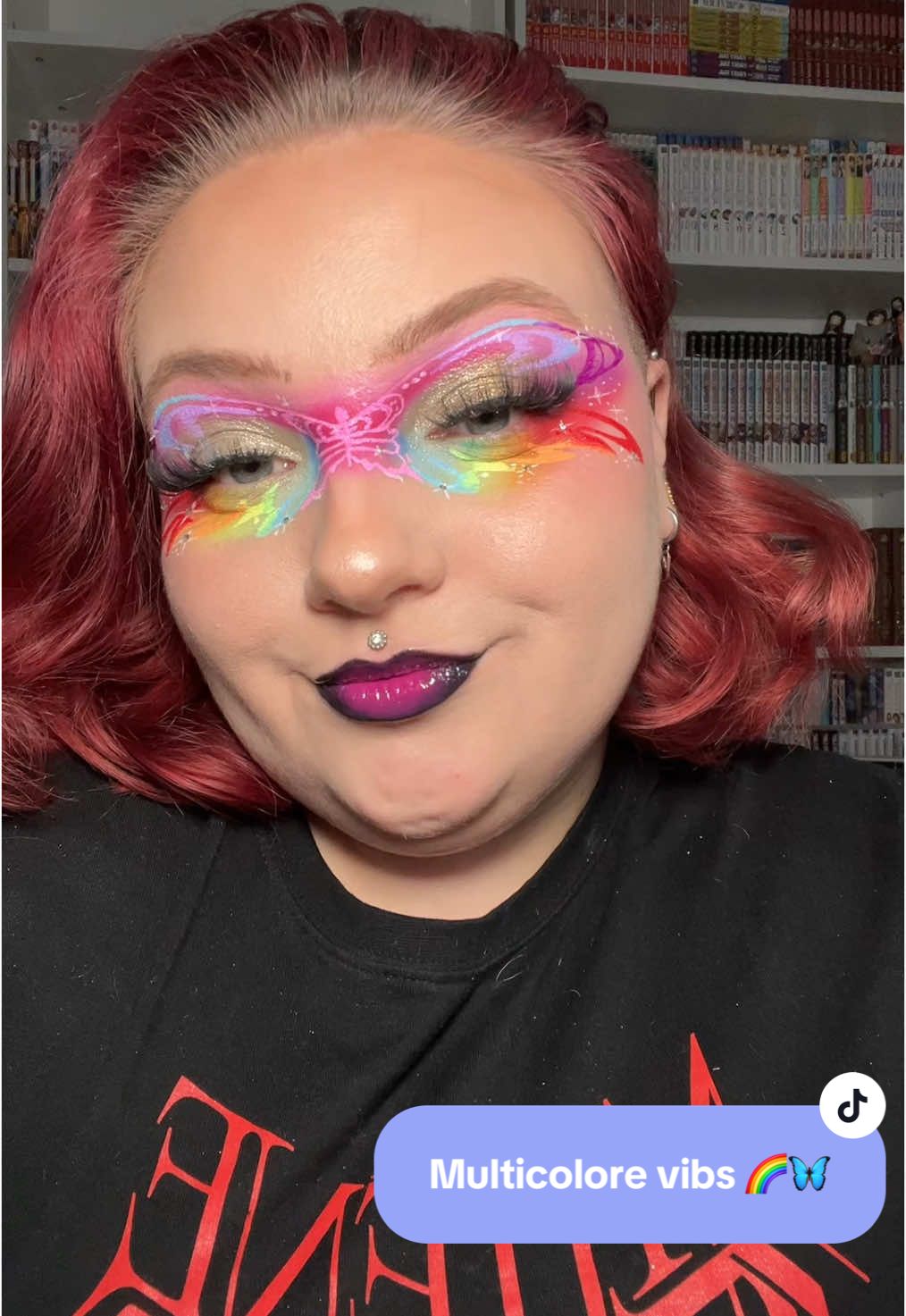 On est toujours sur du multicolore un coup de cœur et vous ?🦋🌈 @BEAUTY BAY @KIKO Milano @Glisten Cosmetics LTD @NYX Professional Makeup @NYX COSMETICS FRANCE  #pourtoiiii #Makeup #adele #creativemakeup #amdmakeupp #fypmakeup #makeupartist #GlowUp #beautytransformation #beauty #goodvibes #papillon 