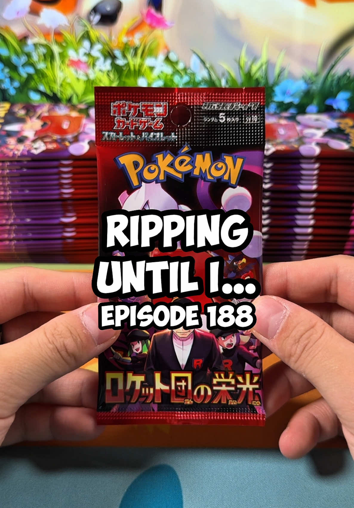 Episode 188 of Ripping Until I… Glory of Team Rocket #pokemon #pokemontcg  Join the Discord to see if you won!
