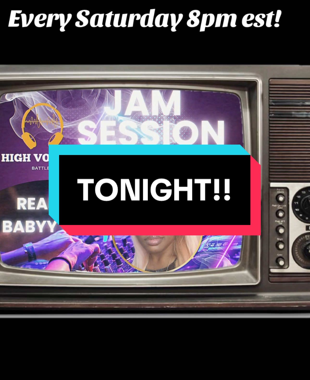 SATURDAY 8PM EST COME JAM OUT WITH THE HIGH VOLUME BATTLES FAMILY AT THE 🎶🔥JAM SESSION MIX UP🔥🎶EACH ROUND WILL HAVE A DIFFERENT CATEGORY! WHOSE SONGS WILL GET STOLEN👀 BRING A FRIEND! @Cynthiajane66 @♈️Wildcard🖕♈️(BBWBR)🩷🩵💜 @🌈Mr.takeyosoul🚨10inches @Quan @Rebeljos @👑KYLE🎭THE✨TRUTH💫 @El Señor Toxico😈😈 @🌬🎶♋️Ladyy Kain♋️🎶🌬 #highvolumebattles #jamsession #mixup #genres #hotlikefire #turnuptheheat #fuego #hot #veegoon #subscribe #goonviplounge #musica #letsgo #miami #jams #CapCut 