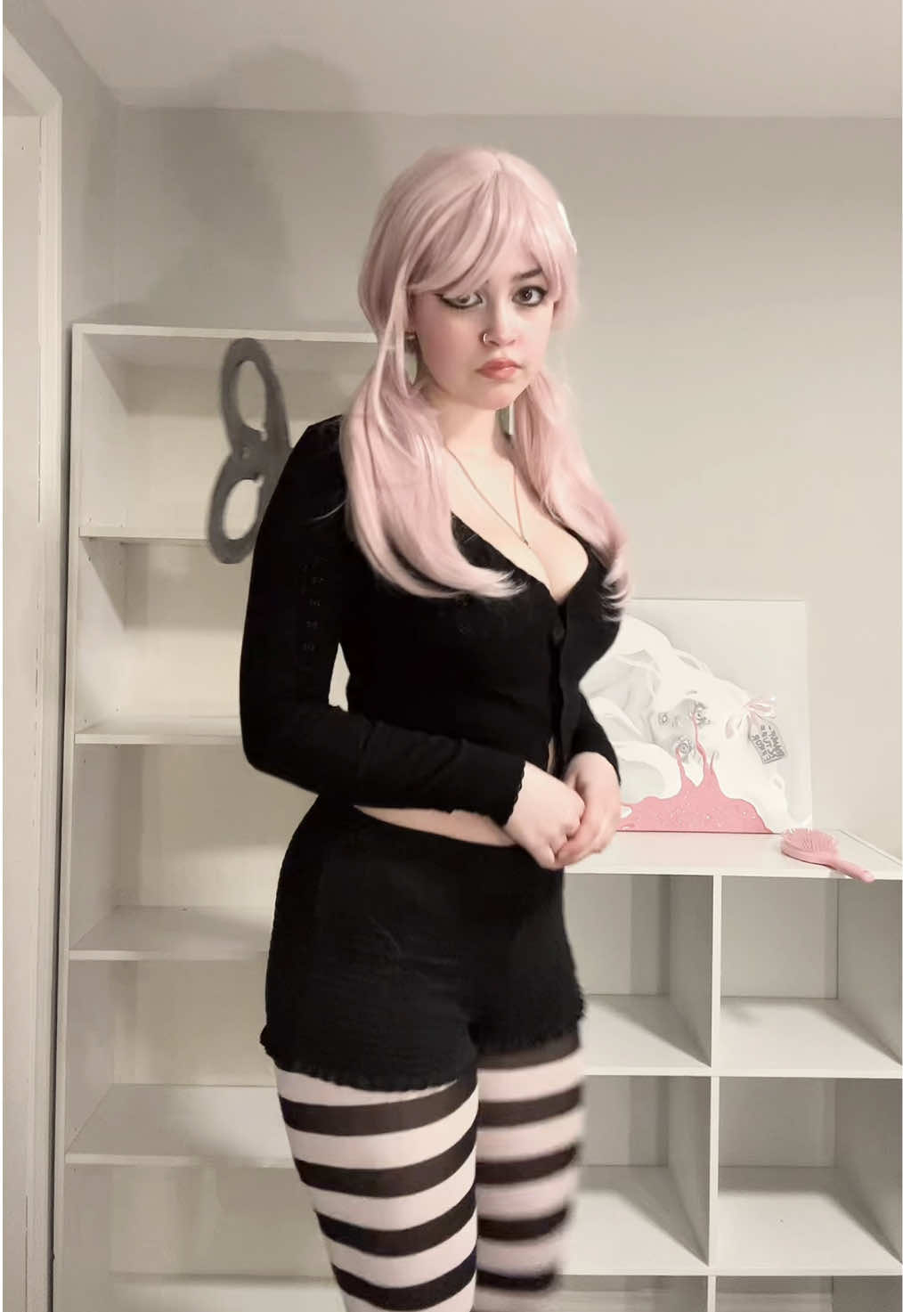 Ft my atrocious posture #doll #dollcore #cosplay #egirl #fyp 