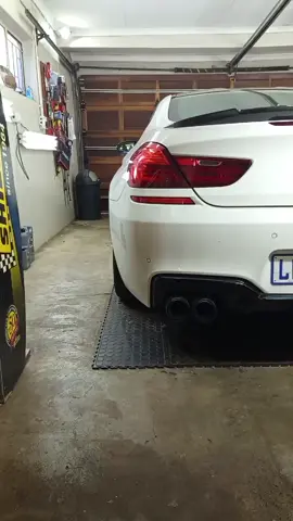 New project in the works. just for the love, a cold start. #knscustoms #bmw #m6comp #coldstart #carporn 