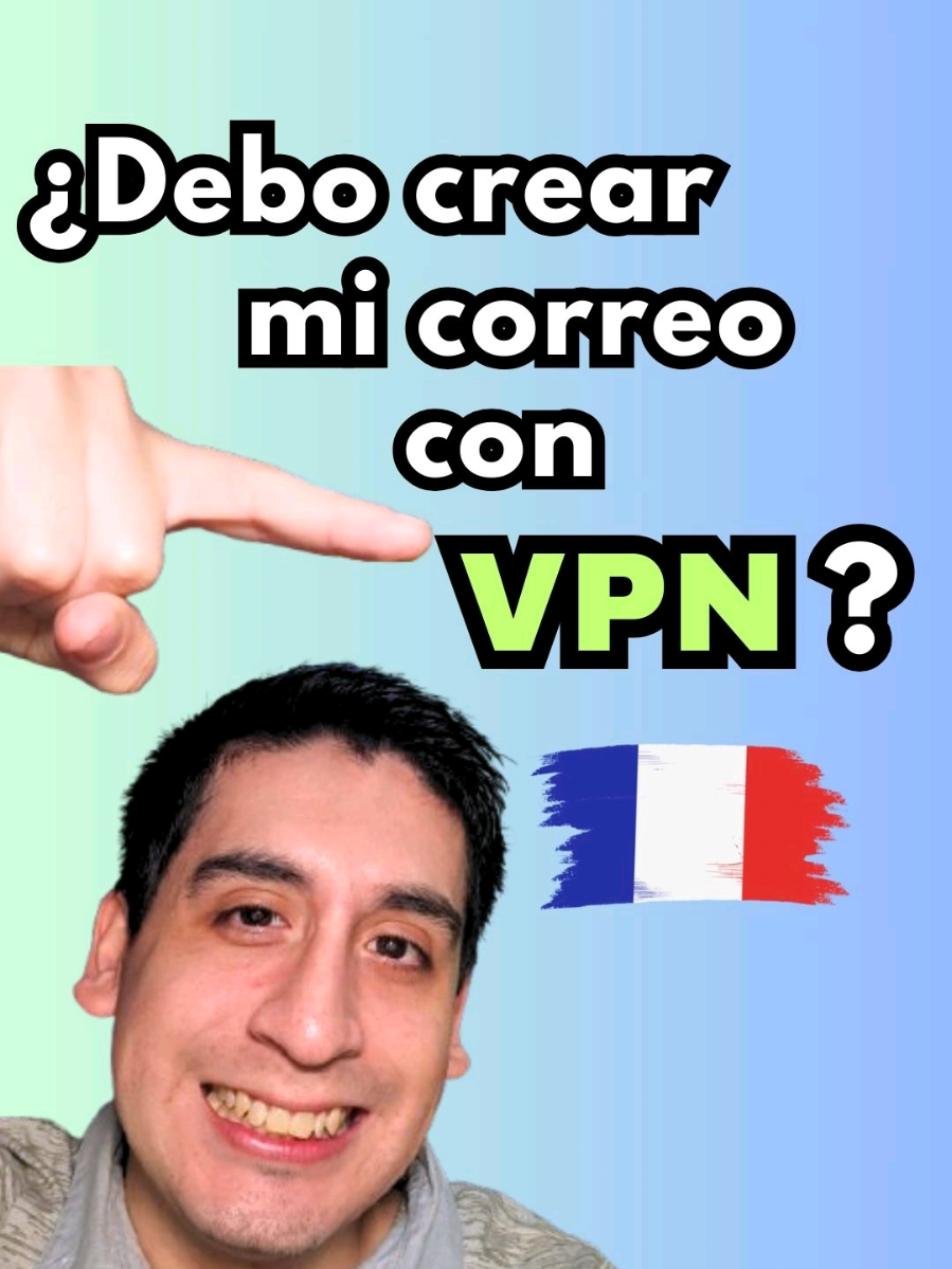 Respuesta a @satelpotosi Para crear una cuenta de francia con VPN, no es necesario que crees el correo usando VPN. #francia #cuentadefrancia #tiktokfrancia #francia🇨🇵 #VPN #correo 