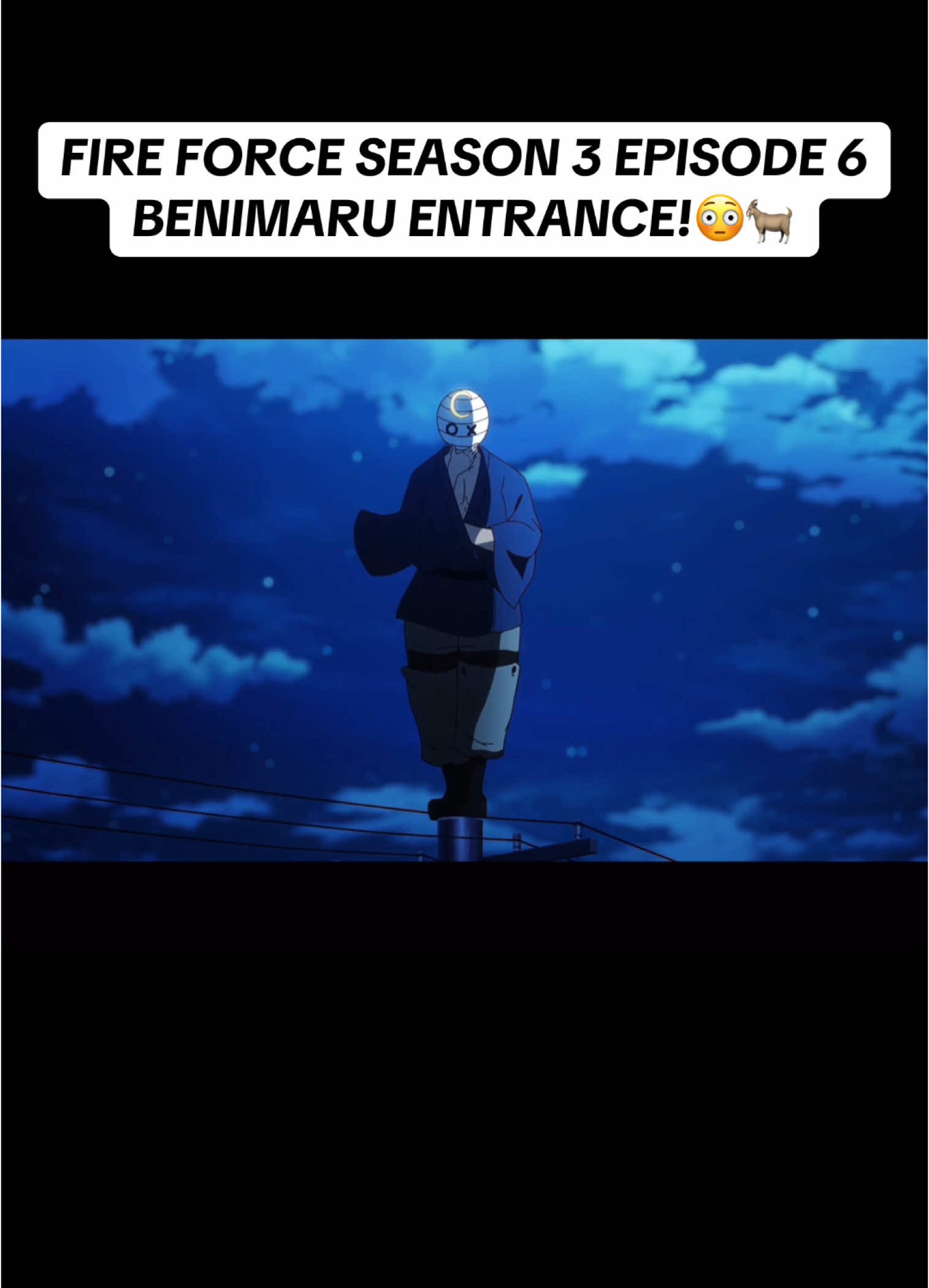 OUR GOAT RETURNS!🐐🔥 #fyp #trending #fypviral #viralanime #fyppppppppppppppppppppppp #animefyp #animefypシanime #fireforce #fireforceanime #fireforceseason3 #fireforceshinra #fireforcejoker #fireforcecaptainburns #action #animetiktok #shinrakusakabe #shinra #benimaru #benimarushinmon 