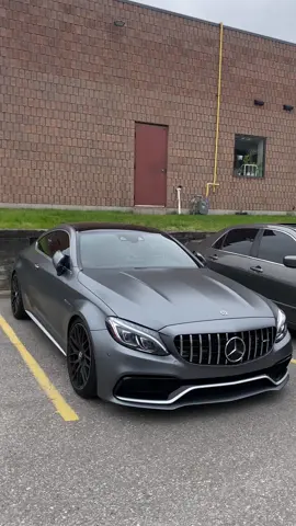 The end🩶 #c63s #stage2 #amg #benz #fyp #edit #grey #foryoupage #carspots #fypシ゚ #carspots #mattegrey #mercedes 