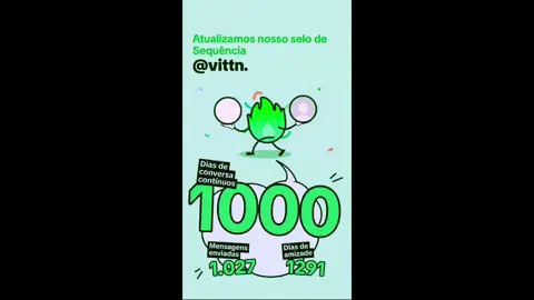 foguinho de 1000 dias @vittn !  #foguinho 