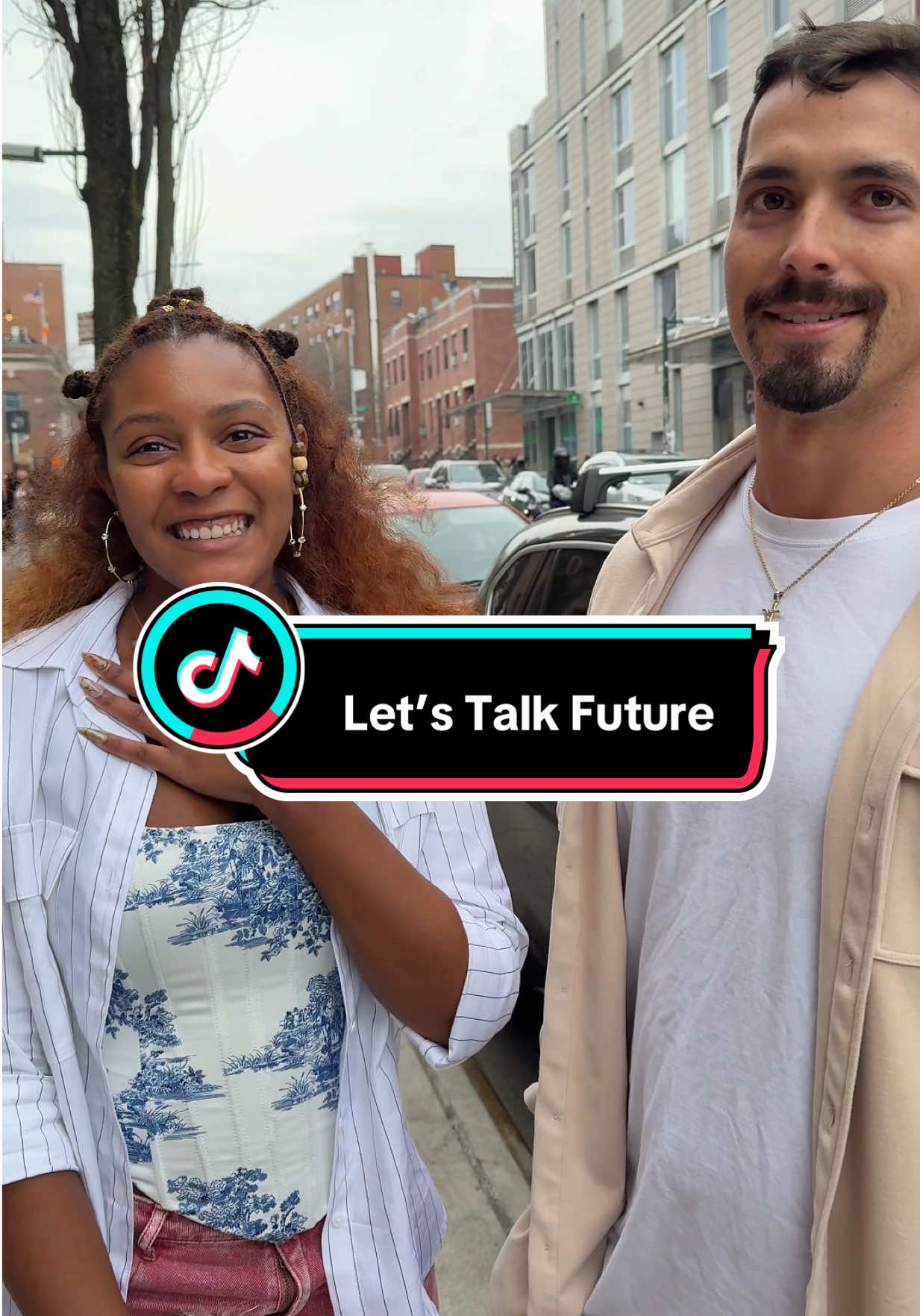 Let’s Talk Future #hingepartner #meetcute #Love #hinge #nyc #streetinterview #fyp 
