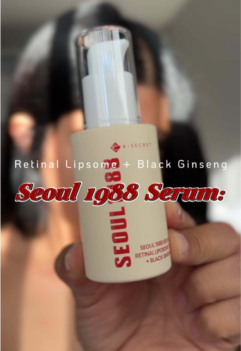 Happy Saturday 💌  Let’s get the day started with Seoul 1988 serum @KSECRET Store US ✨ #skincare #skintok #koreanskincare #retinalserum #acneserum #poreserum #rednessserum 