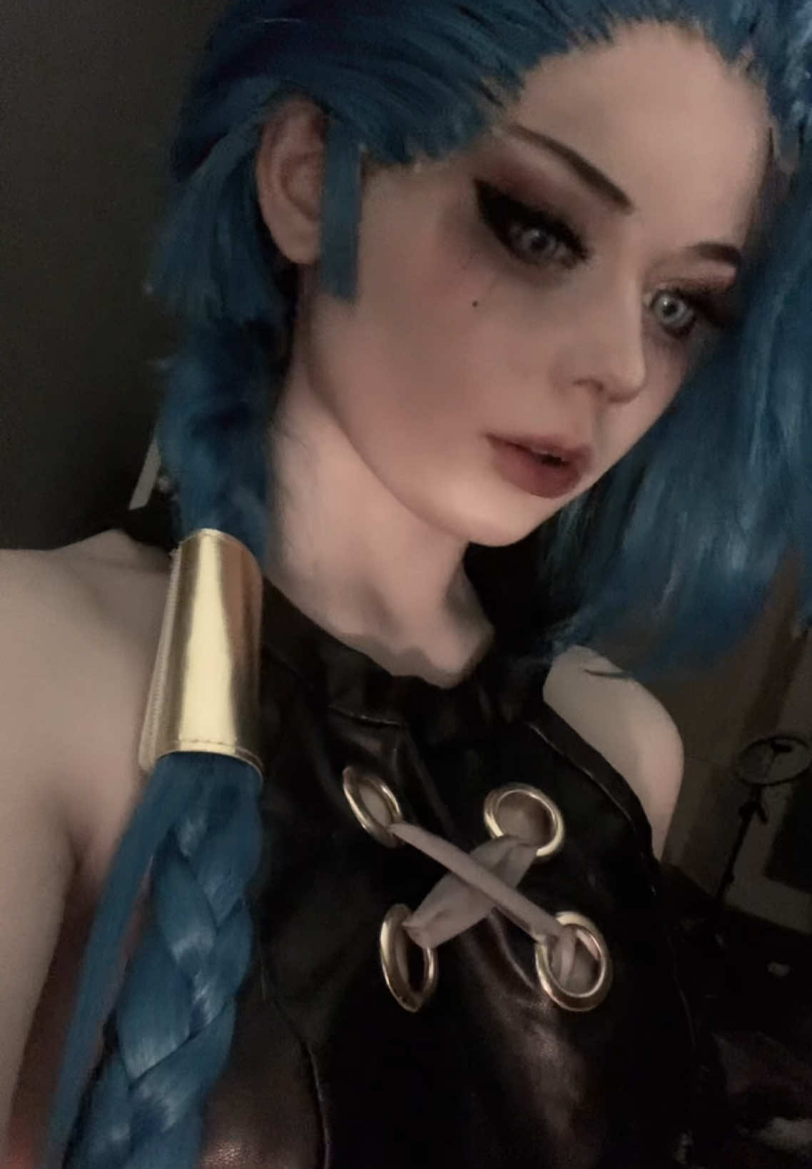 Thanks for all the support on my jinx cosplay!!! #jinx #jinxarcane #jinxcosplay #jinxarcaneedit #arcane #arcanecosplay #cosplay #cosplayer 