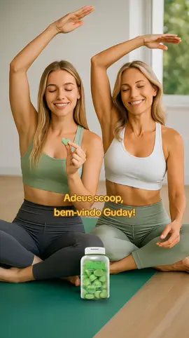 A gente trocou o scoop pela goma Guday. Agora nossa creatina vem com praticidade, sabor e zero bagunça.