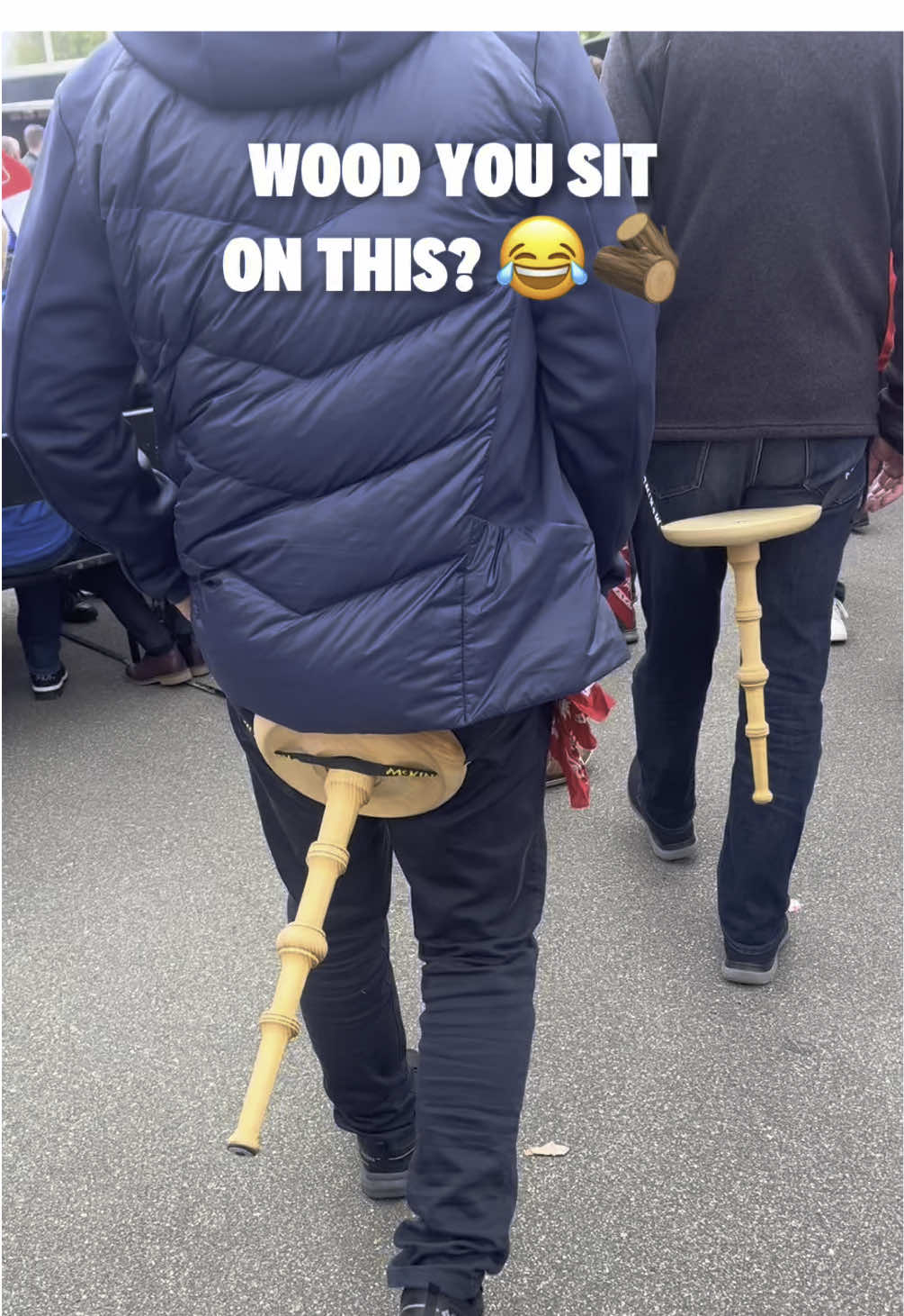 For the hardcore fans only: wooden seating for maximum dedication.🫡 #MensWorlds #IIHF #hockey #hockeytok 