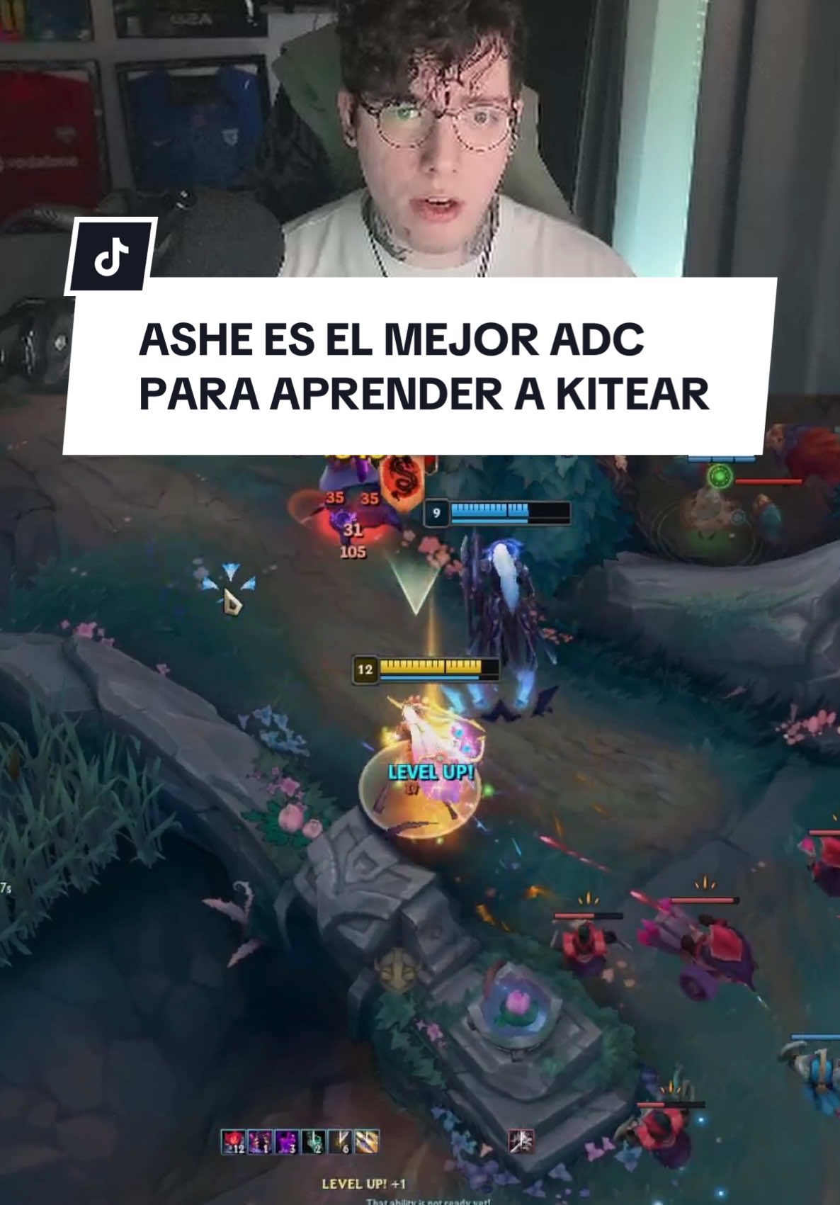 Ashe es el mejor ADC para aprender a hacer un kitting casi perfecto y preciso si quieres empezar a jugar ADCs como un jugador profesional 🥸 #leaguetok #leagueoflegends #fyp #parati #attila #ashe #adc 