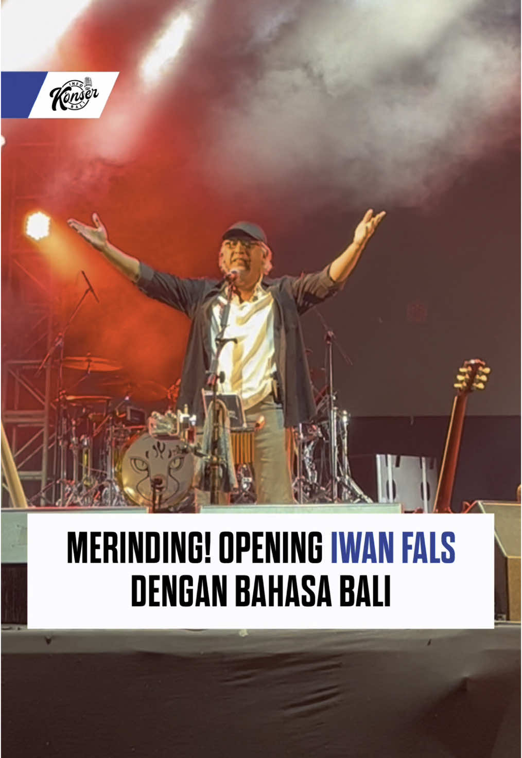 Merinding ketika @iwanfals opening menggunakan bahasa BALI pada event @gaung_merah 🤩🔥🚀 Video : Infokonserbali Team #GaungMerah #GaungMerahSeGALAnya ##InfoKonserBali #InfoKonserBaliMei