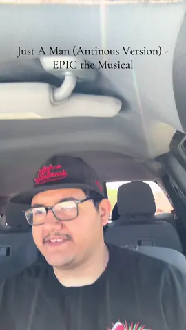 I like to record myself singing in the car for practice purposes sometimes :) and if I’m happy with it I’ll post it on here. Here’s one I’ve been wanting to post for a while! Originally done by @Ayron Alexander #musica #epic #epicthemusical #justaman #musicaltheatre #jorgeriveraherrans #cover 