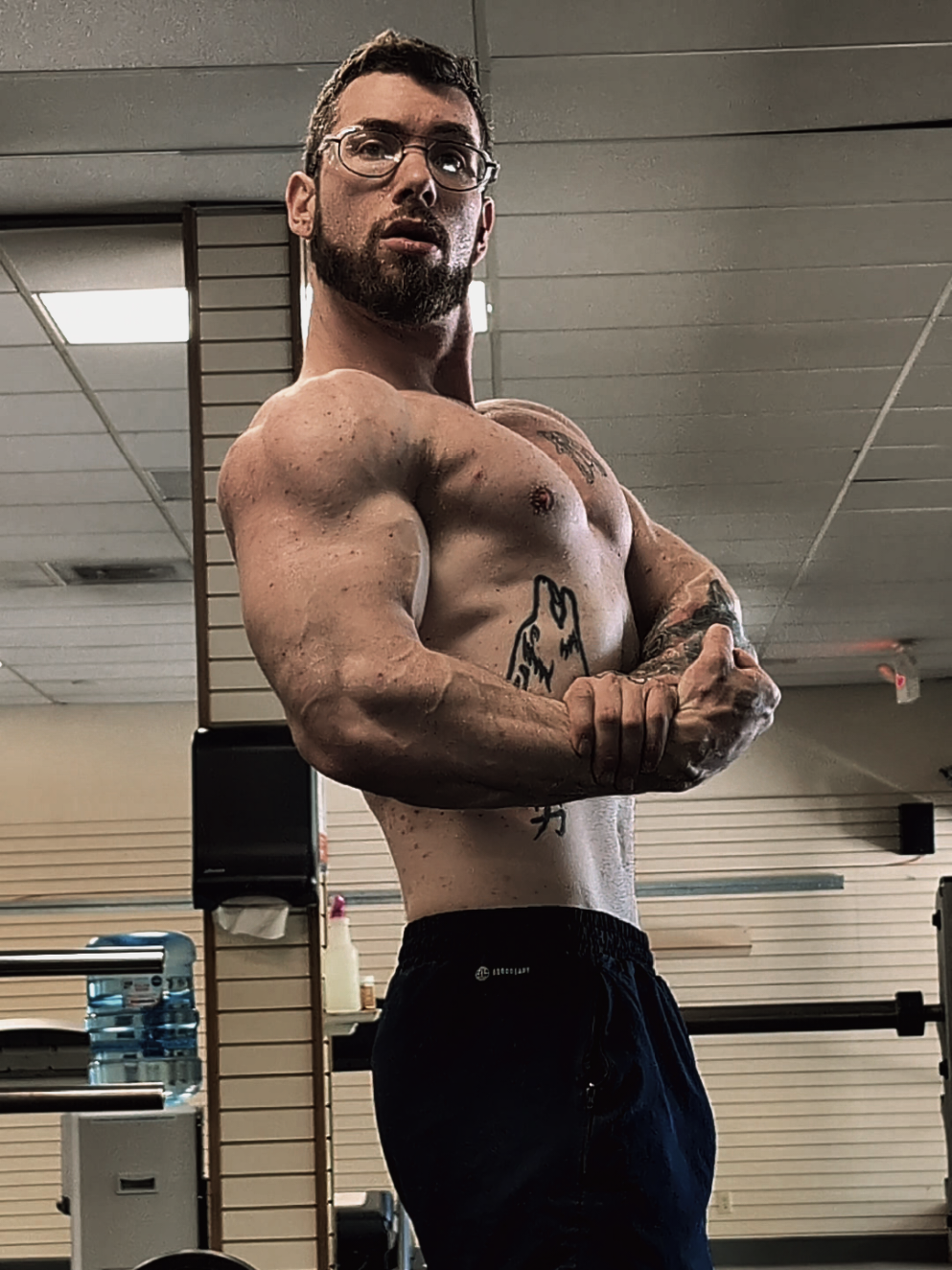 hit arms today #arms #armday #gym 