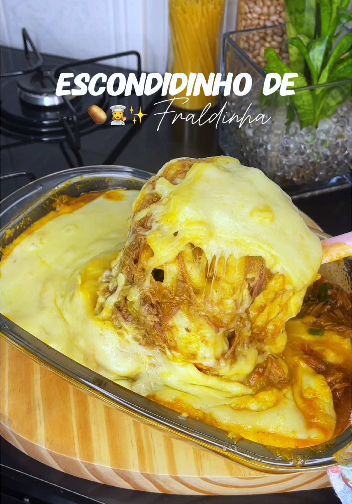 Escondidinho de fraldinha 😋 #receitas #escondidinho #comida #receitasfaceis #forpage #almoco 
