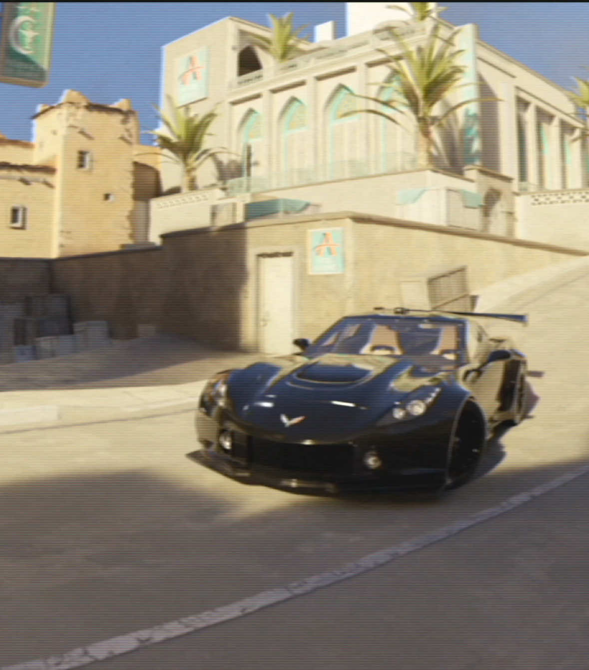 one drifting long #dust #mirage #cs2 #csgo #corvette #c7 #porsche #blackops #blender #drift 
