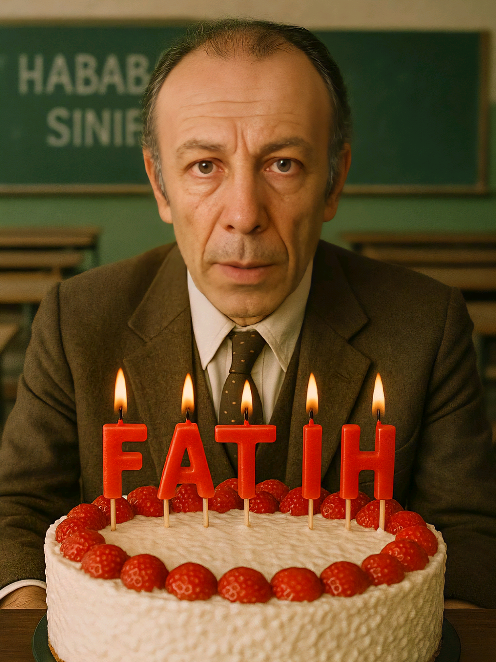 Mahmut Hoca’dan Fatih’e özel doğum günü sürprizi! Nice mutlu yaşlara Fatih! #DoğumGünü #Sürpriz #MahmutHoca #Fatih #Kutlama #TikTokTurkey #Eğlence #DoğumGünüKutlaması #HappyBirthday