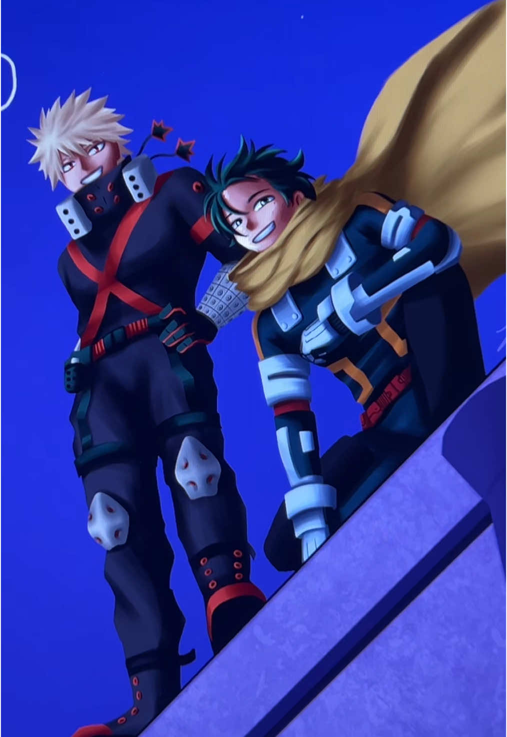 The legend says they bet on who would arrive first👀 #mha #myheroacadamia #bkdk #bakudeku #bkdkcanon #izuku #bakugo #katsuki #deku #erimha #mhaend #mhaleaks 