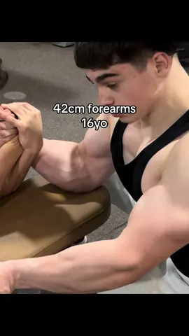 big pronator #gym #tren #viral #16yo #forearm
