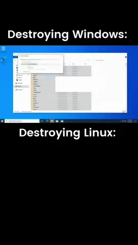 I am going viral this weekend 😱 #linux #windows #destroying #realfacts 