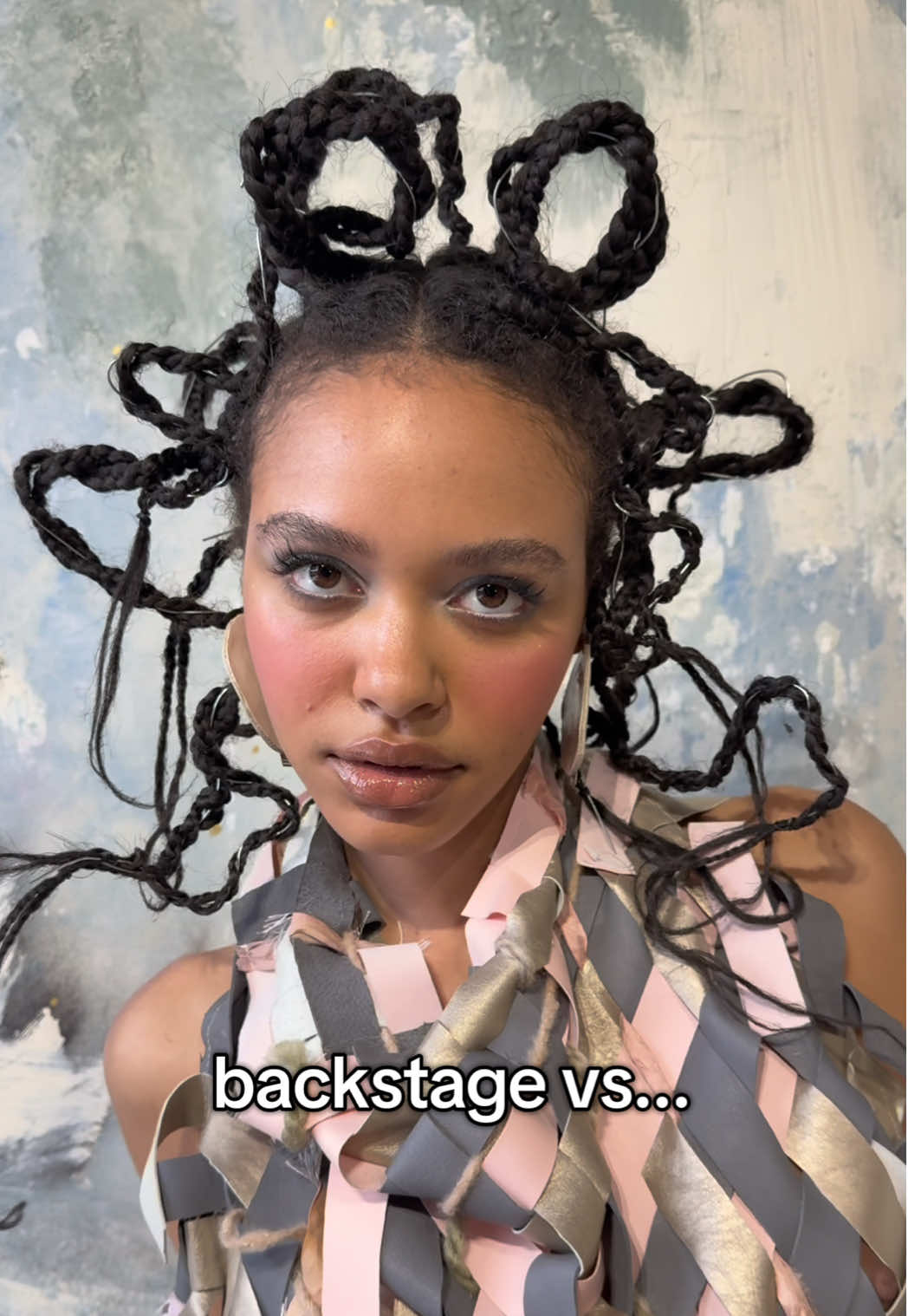 the @WORLDOFMYOWN runway look: tinted nectar salve 
