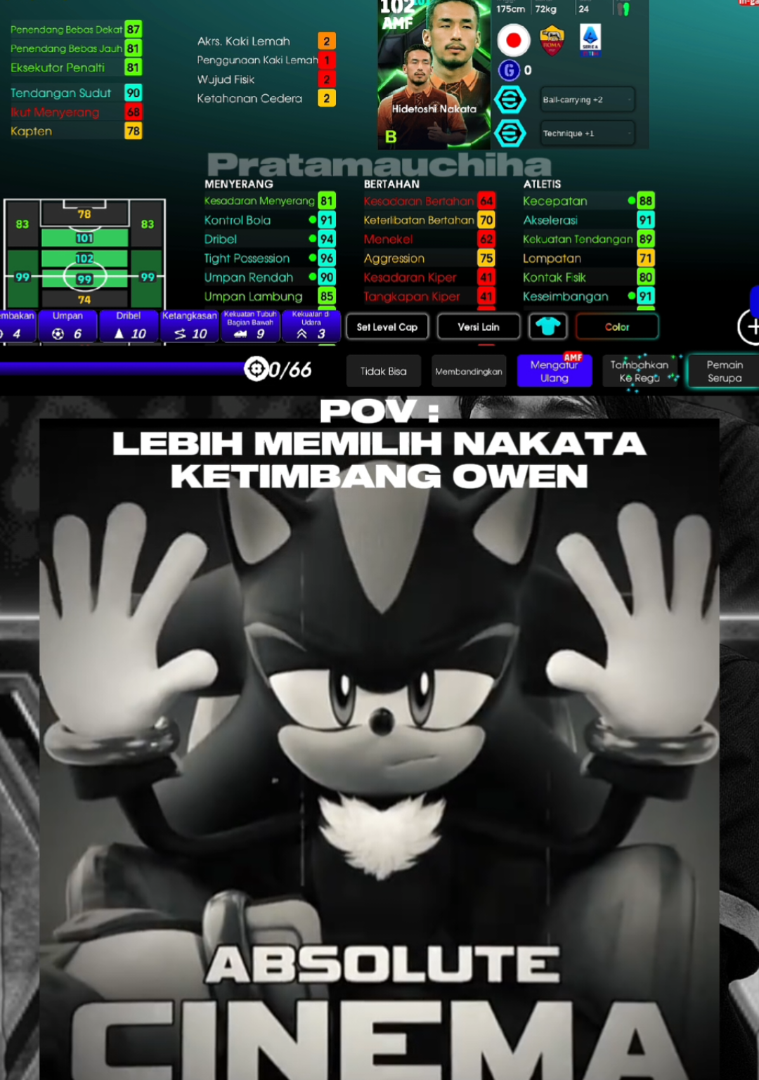 RACIKAN TERBURUK NAKATA 🇯🇵 📍📍📍 Another Side : Instagram : pratamauchiha Threads : pratamauchiha 📍📍 Tags : #absolutecinema #infoefootball #efootballmobile #efootball #efootballmobile2025 #konami #fyp #xyzbca  