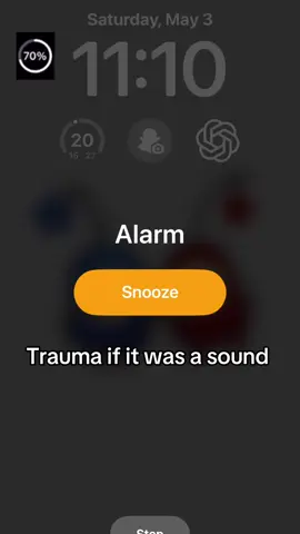 This sound<<< #fyp #fypage #iphone #ringtone #alarm #trauma #video 