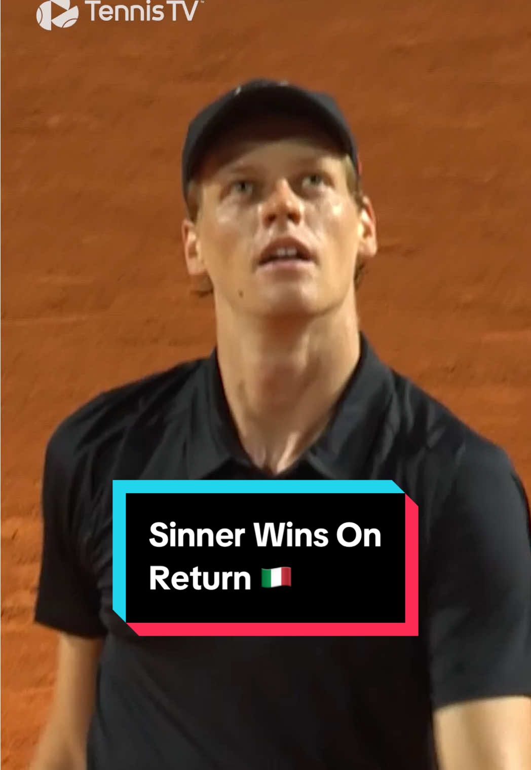 Back to winning ways for the World No.1 🤌 #tennis #tennistv #atptour #sinner 
