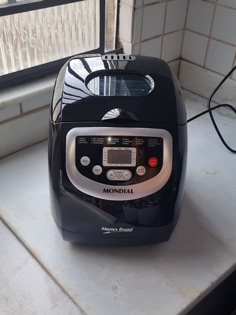 Estou amando a mimha panificadora Mondial. #maquinadepao #maquinadepaomondial #panificadora #maquinadepao #maquinadepaomondial 