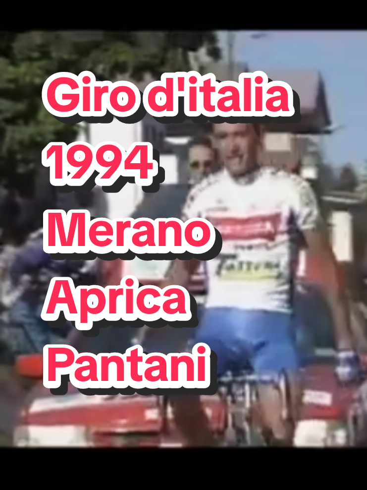 Giro d'Italia 1994 Merano - Aprica. La prima vittoria di Pantani al Giro #giroditalia #marcopantani #roadcycling #ciclismo #ciclismoemozionante 