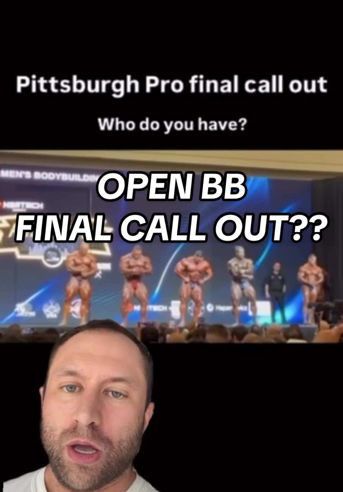Who do yall have?? #pittsburghpro #bodybuilding #openbodybuilding 