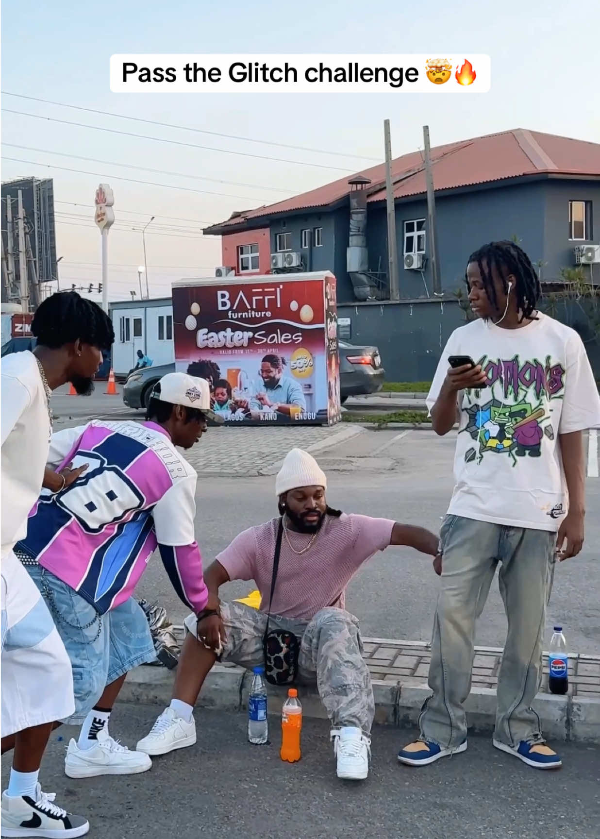 The Kings of GLITCH is Back 🥵🕺🏽 @1cloutdipson @SHOSCO @Calvinperbitiktok @Official_Lhorray @Perbi #fypシ #viral #prank #glitch #tiktok #viralvideo #dancechallenge #nigeriantiktok🇳🇬 