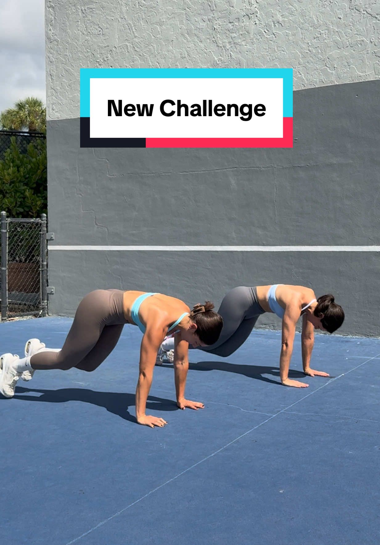 New Challenge to try🤩💪🏼. We love this one. #challenge #workout #partnerchallenge 