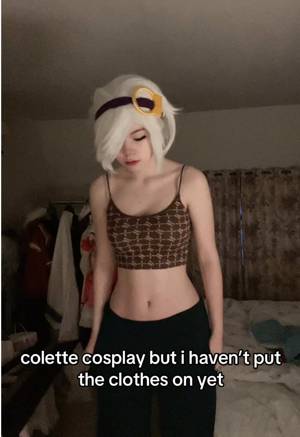 had some guy comment “malnutrition 8/10” and i still don’t know if he was tryna call me fat or too skinny #colette #colettebs #colettebrawlstars #brawlstarscosplay #bscosplay #brawlstars #foryou #zenni #zennilis #cosplay#colettecosplay #fyp 