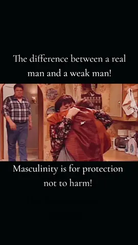 Real men use their masculinity to protect the weak. Weak men use masculinity to harm the weak. Dan hits Fisher. Roseanne  #roseanne #realmen #masculinity 