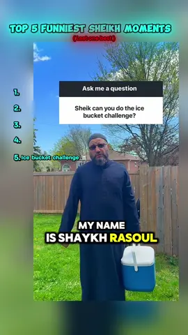 Bro really did the Ice bucket challenge 😭 #shiekh #funnytiktok #icebucketchallenge #UK 