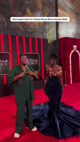 #redcarpet #hosts for #tgma #ghanamusicawards #ghanatiktok🇬🇭 