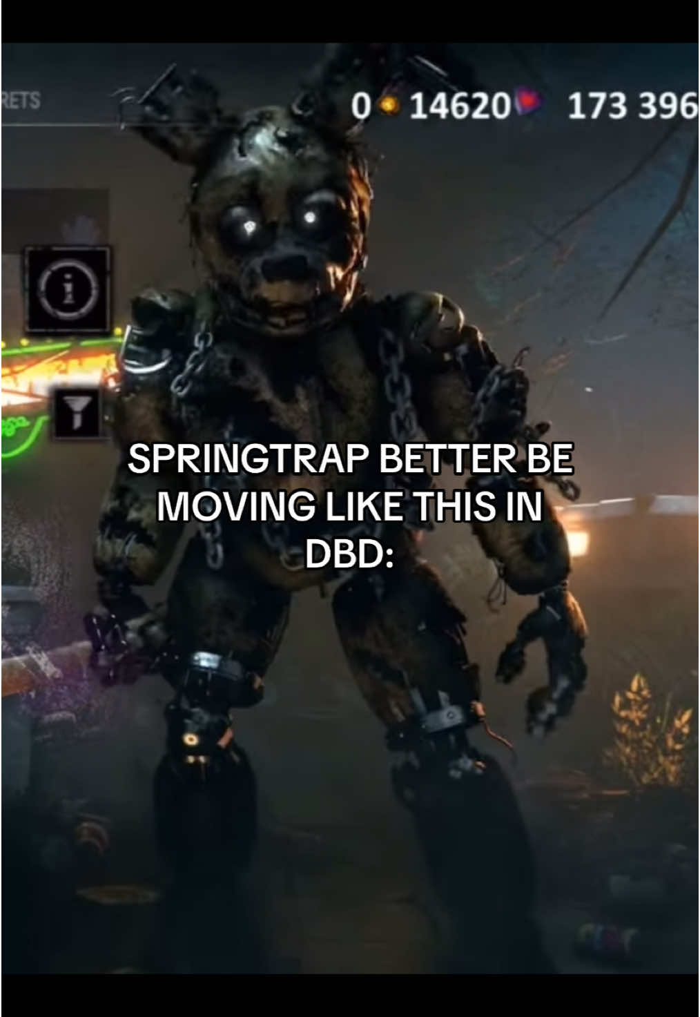 This is a concept animation made by Elfzanimation on YT#fyp #fivenightsatfreddy #deadbydaylight #fivenightsatfreddys #springtrap #blowup? 