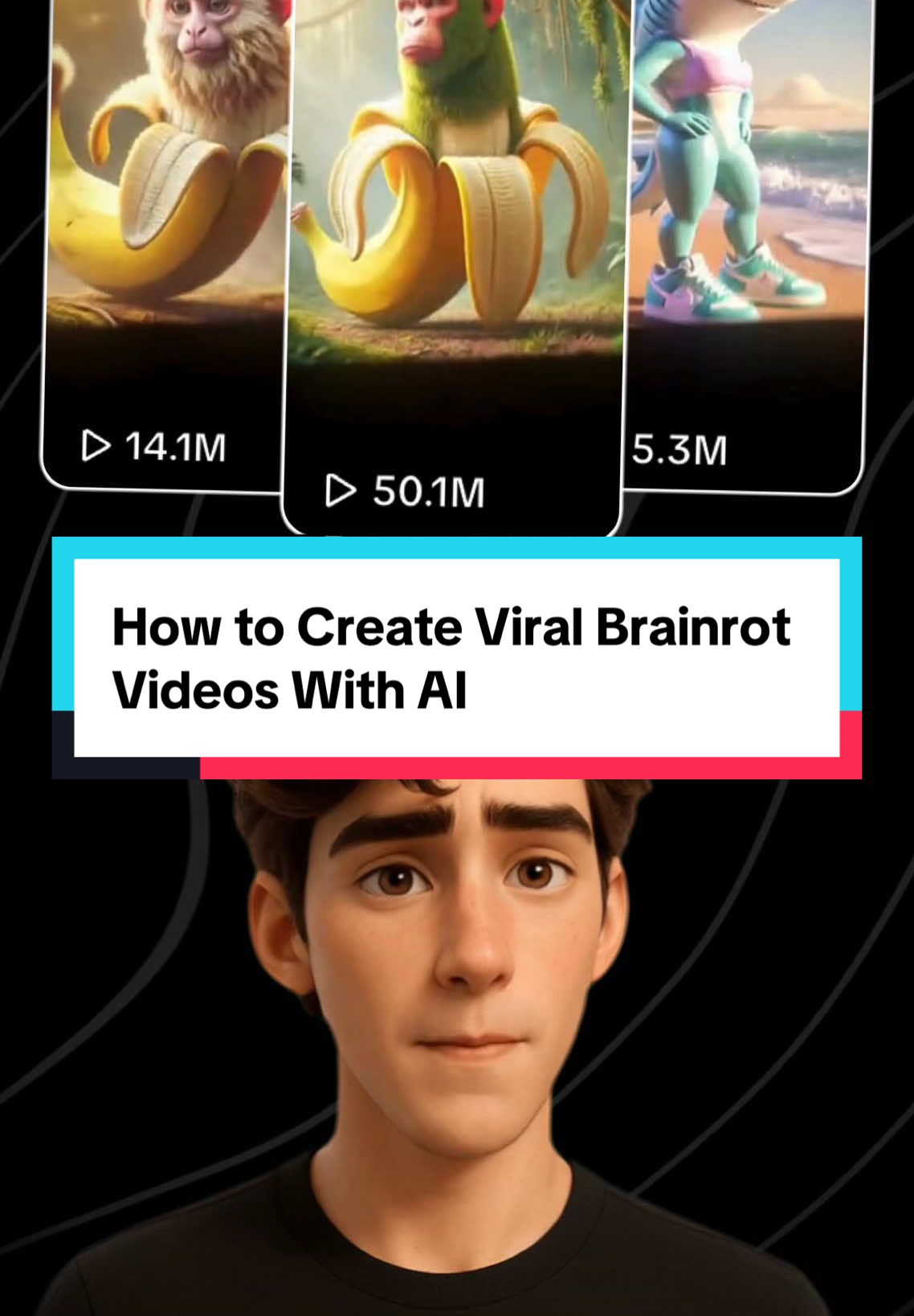 How to create viral Italien Brainrot videos using AI @alexey_pigeon 🍌🤖 #tiktokautomation #ai #aitools #contentcreator #makemoneyontiktok 