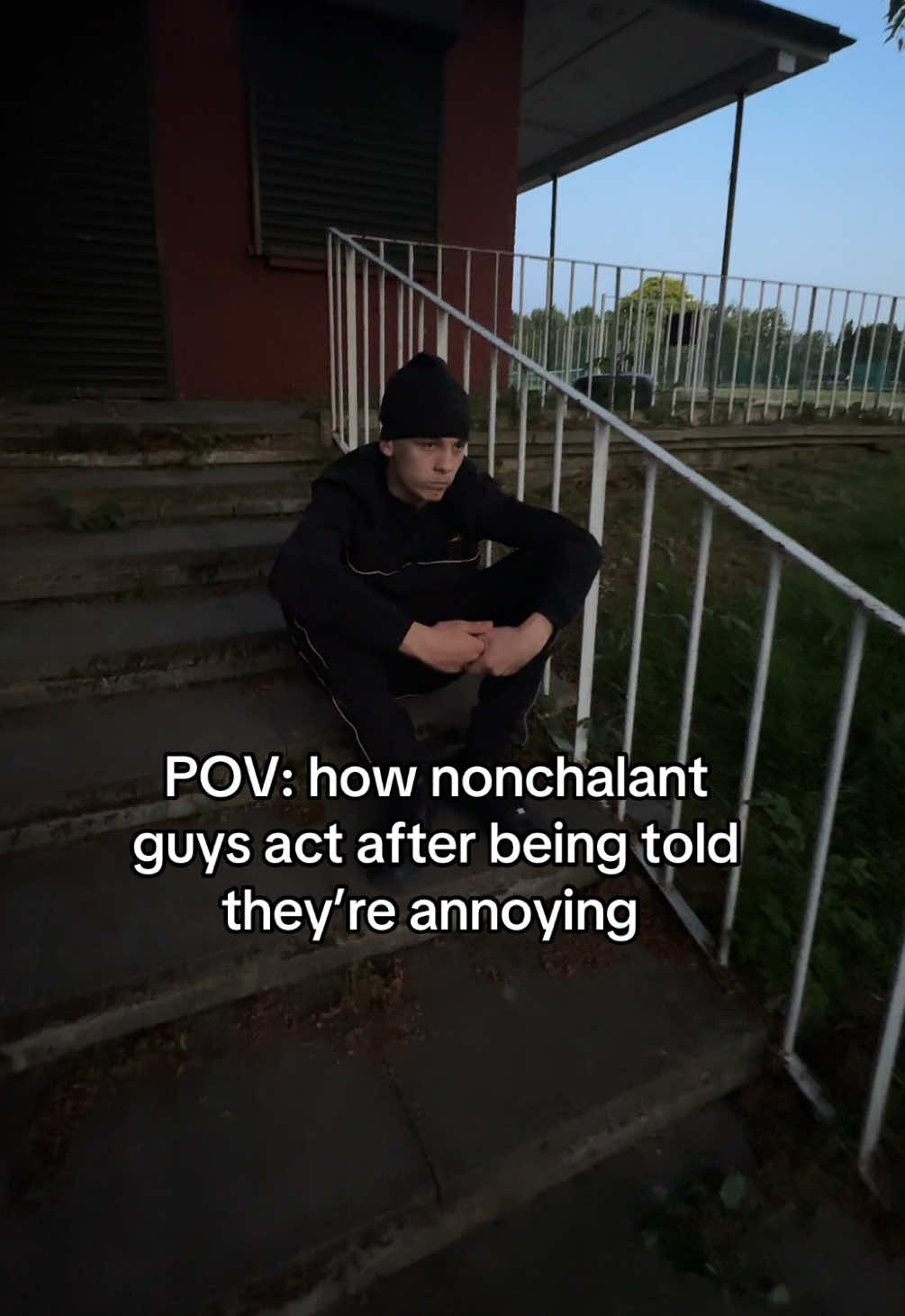 Was just having fun man😭 #fyp #viral #pov #relatable #relatablepov #relatablevideo #real #facts #nonchalant #annoying #guys #nonchalantguys #thepiggleboy 