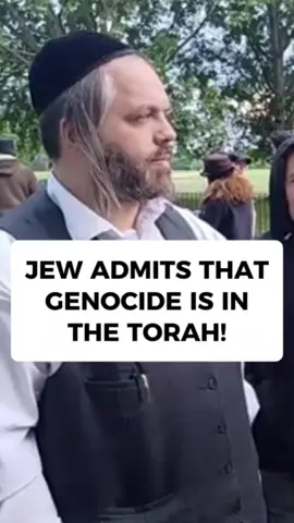 Jew admits to genocide being allowed in the Torah #gaza #palestine #israel 