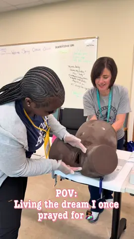 Catching babies while catching purpose 💕 Ready to start clinicals for my midwifery program. I need 40 births 👀 Y’all gonna let me deliver yall? 🩵🩷👶🏽 #studentnurse #rn #blacknurse #nursemidwife #studentnursemidwife #laboranddelivery #laboranddeliverynurse #nurse #nursesoftiktok 