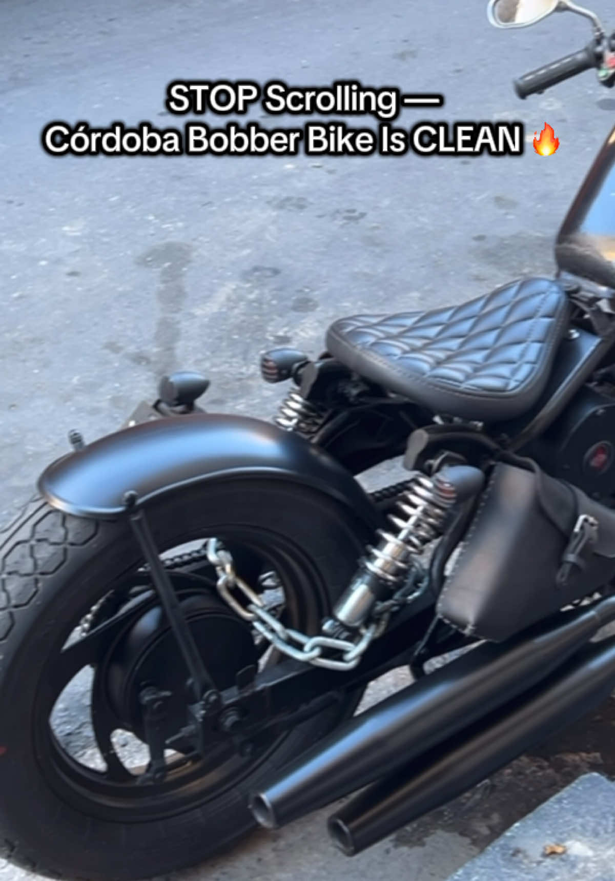 I come from Seattle Washington it rains 9 1/2 months out of the Year! Being a motorcycle guy I LOVE seeing all the bikes here in Argentina #foryou #Argentina #bobber #cordoba #travels