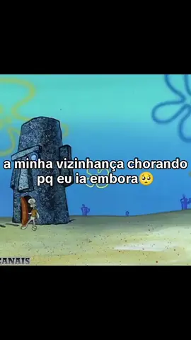 lula molusco tava bem tristonho . . . . #bobesponja #embora #casa #despedida #abacaxi 