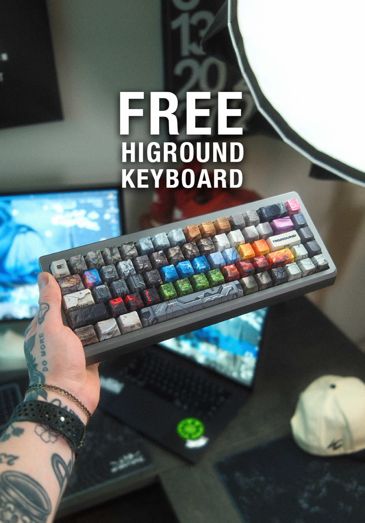 Who wants the NEW HIGROUND Keyboard? 👀🎁 HERE’S HOW TO ENTER ⬇️ 1️⃣ Share this video 2️⃣ Comment down below (no limit on entries) 3️⃣ Follow me S/O to HIGROUND X EDGLRD (you can enter on all my other socials too 👀) #Tech #gaming #GamingSetup #higround #EDGLRD #techtok #unboxing #ASMR @Higround 